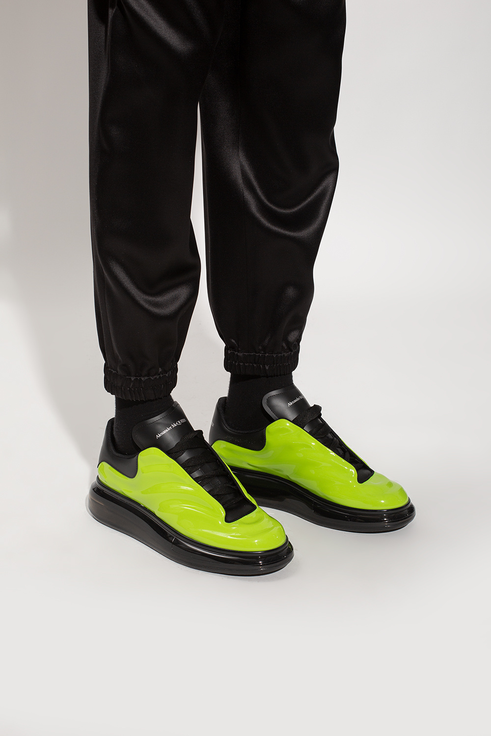 Neon alexander clearance mcqueen trainers